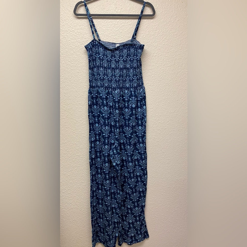 Mudd Floral Wide Leg Jumpsuit